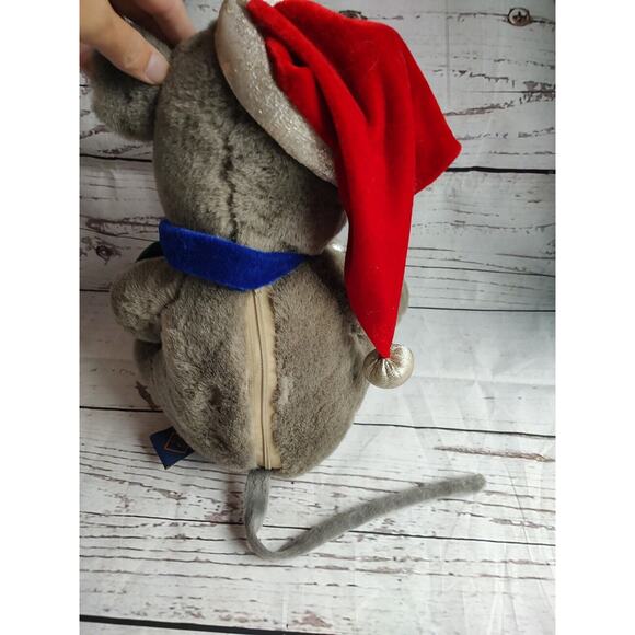 petting zoo 1994 animated plush Christmas mouse Non Working READ - Picture 13 of 16